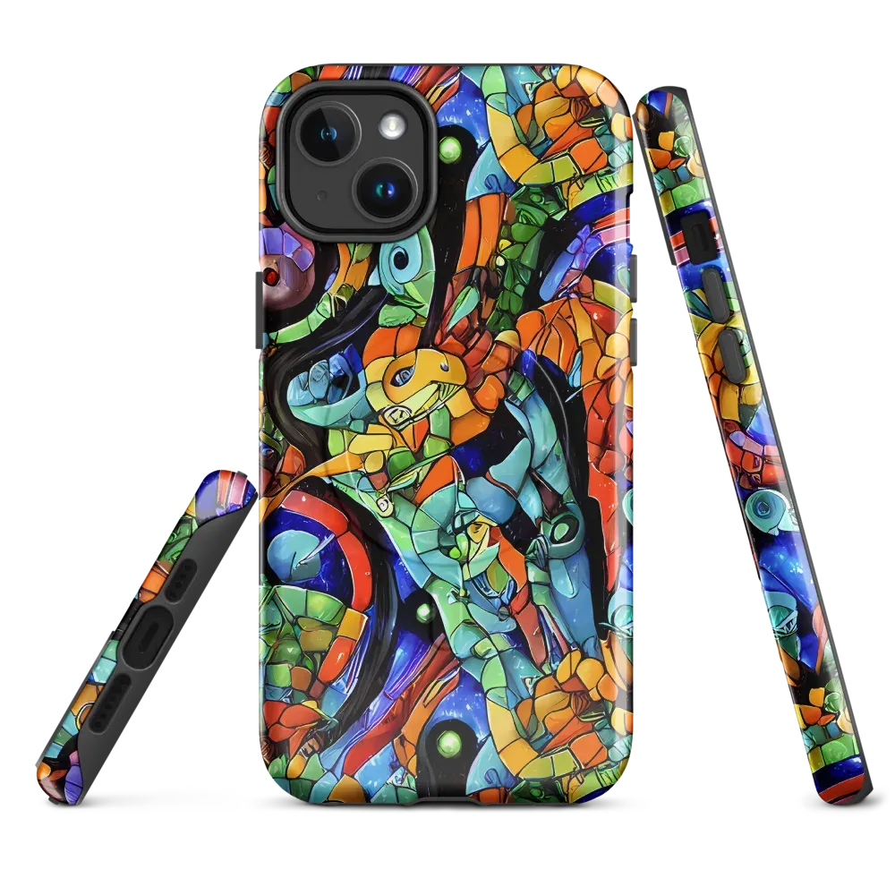 Cascade Muralista on MagSafe Tough Case for iPhone® — Front
