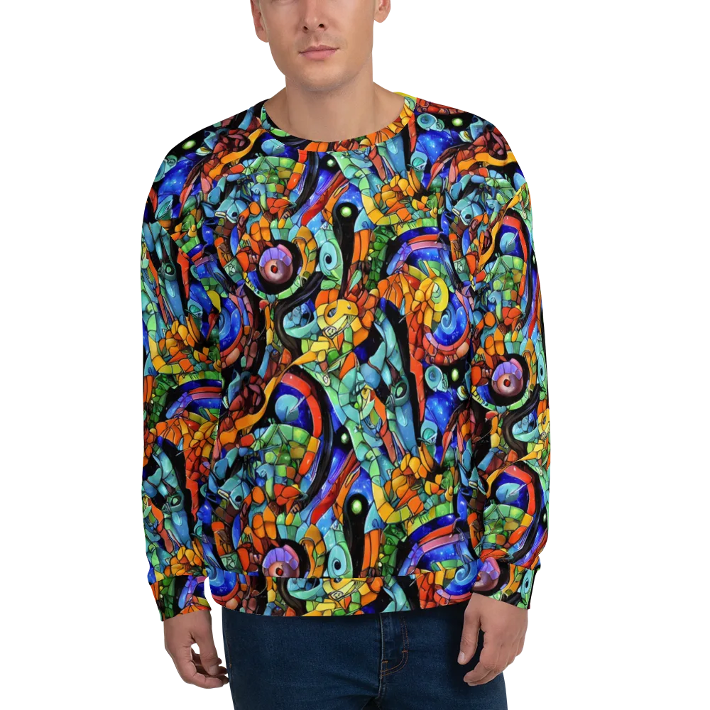 Cascade Muralista on Sweatshirt — Front