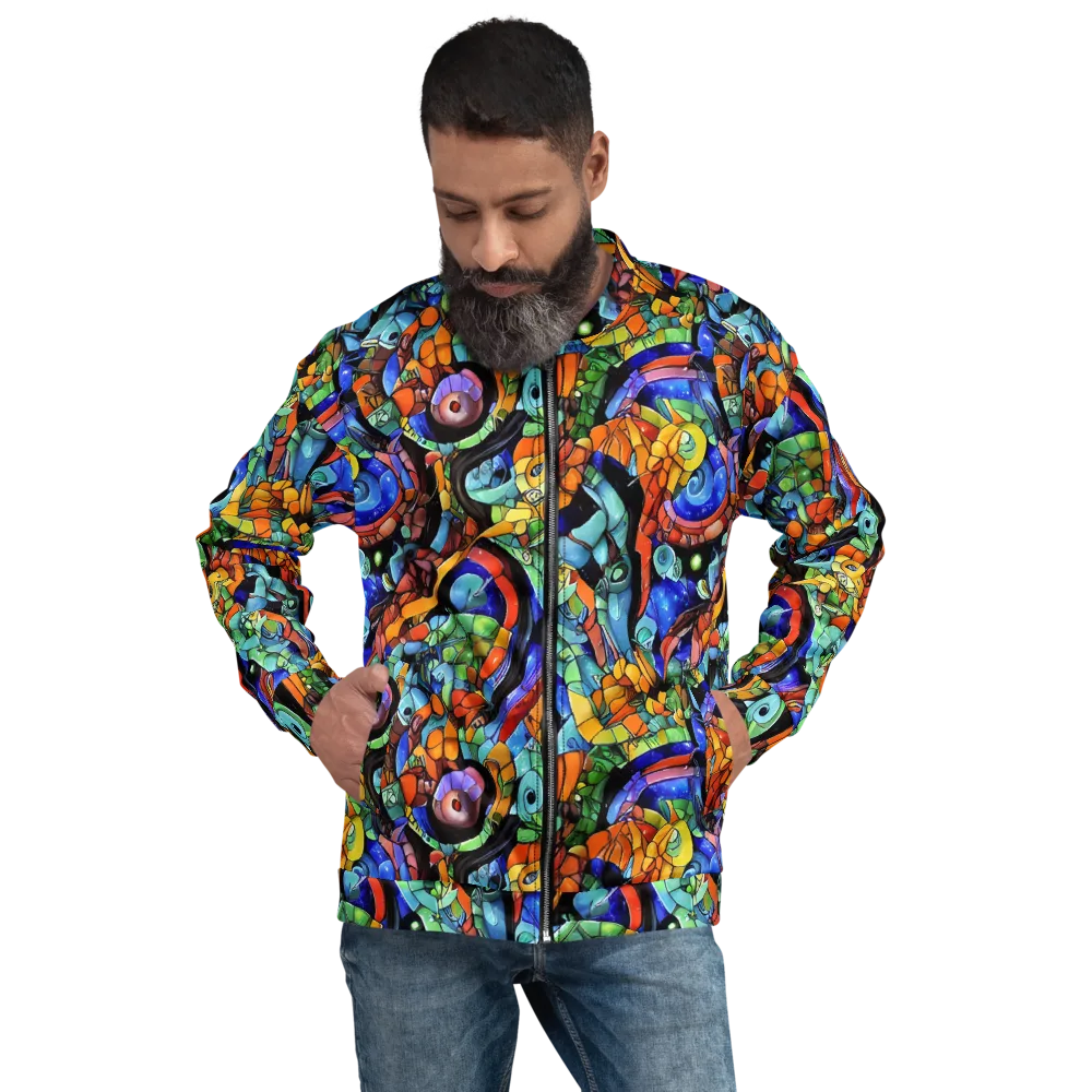 Cascade Muralista on Bomber Jacket — Front