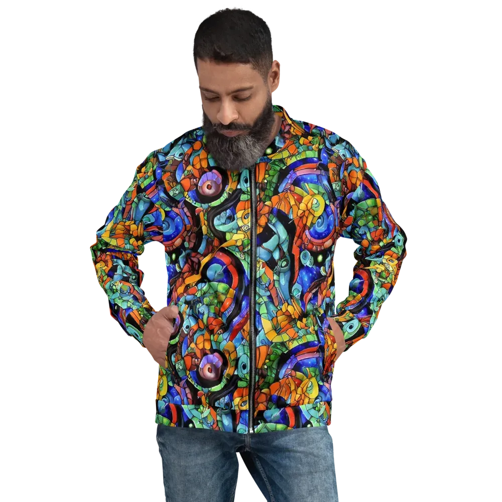 Cascade Muralista on Bomber Jacket — Front