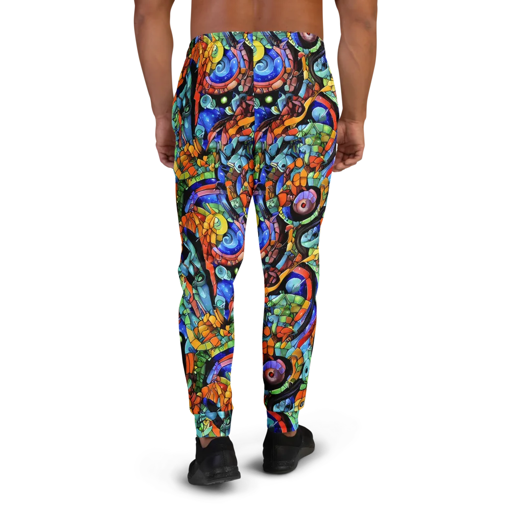 Cascade Muralista on Men's Joggers — Back