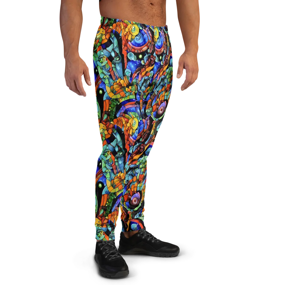 Cascade Muralista on Men's Joggers — Right