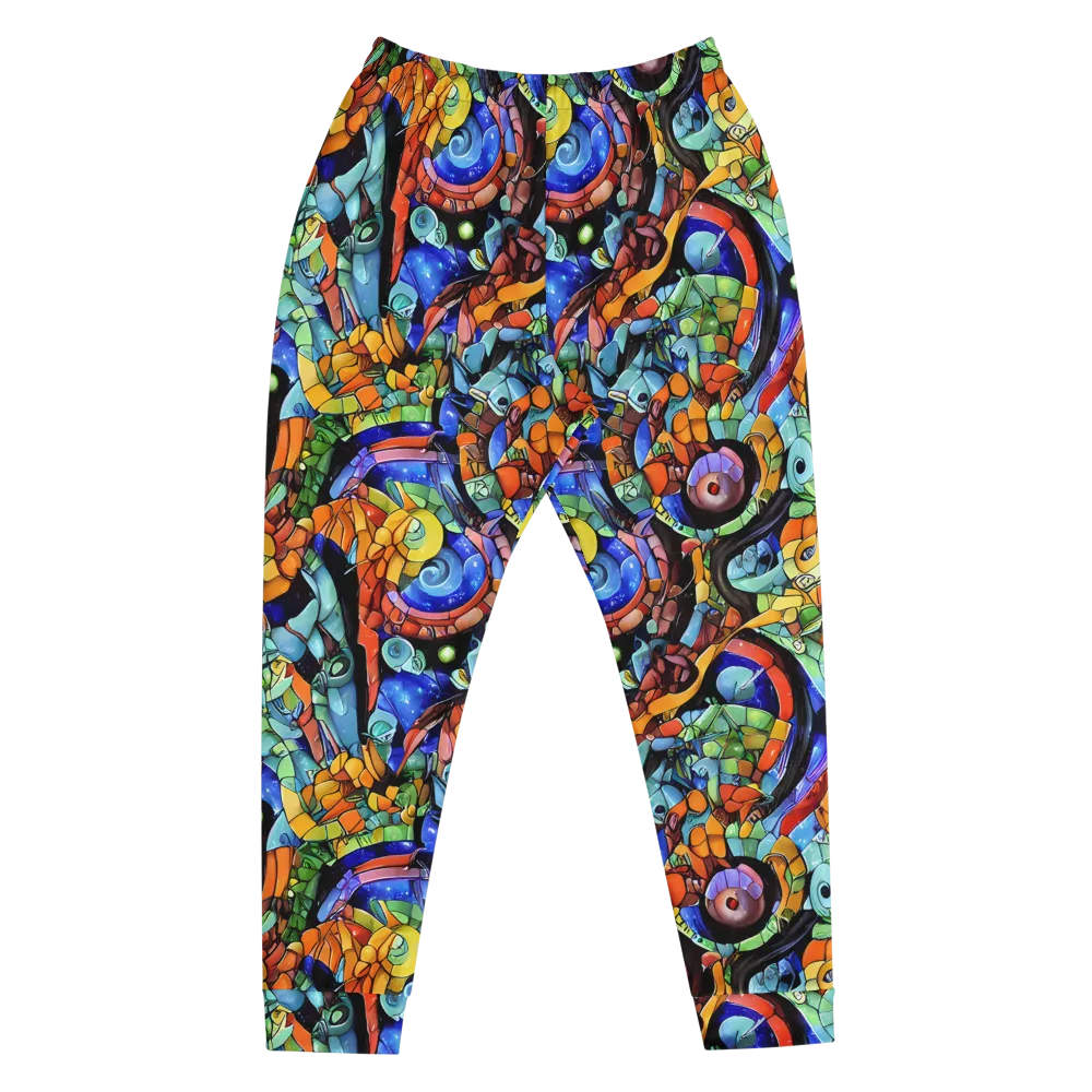 Cascade Muralista on Men's Joggers — Front