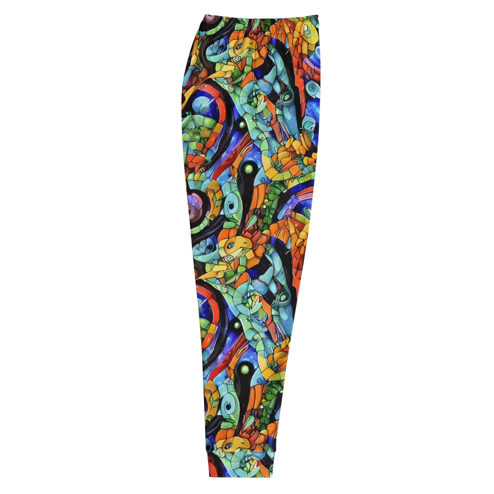 Cascade Muralista on Men's Joggers — Right