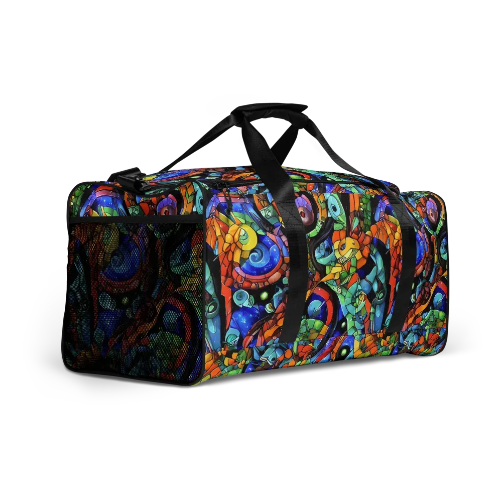 Cascade Muralista on Duffle Bag — Right Front