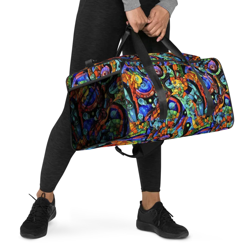Cascade Muralista on Duffle Bag — Right Front