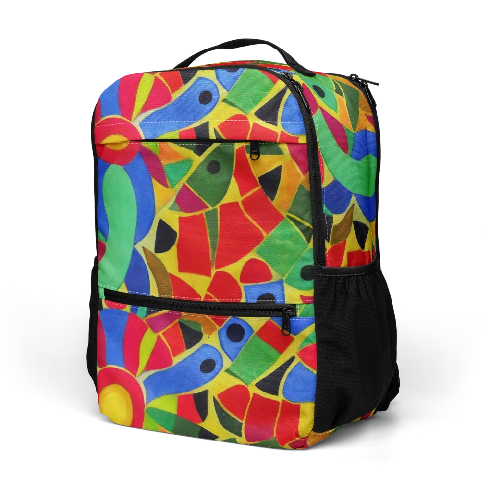 Primary School on Utility Backpack — Left Front