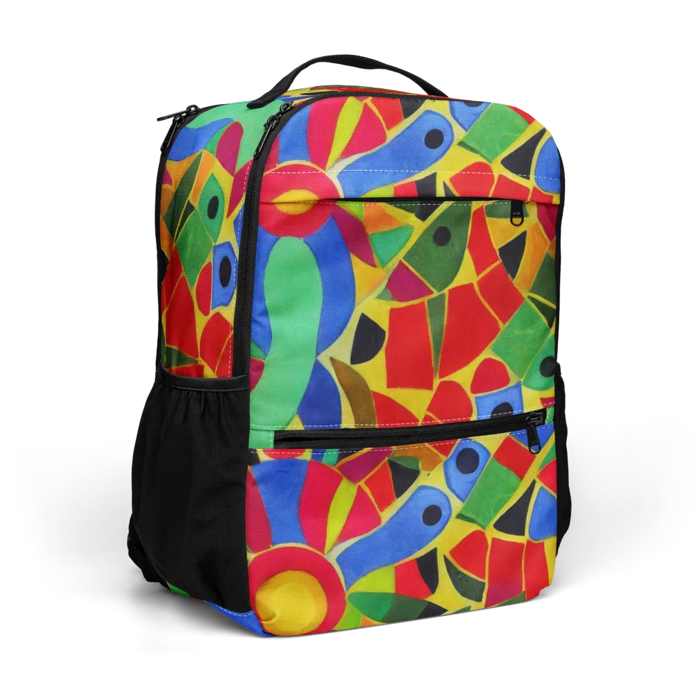 Primary School on Utility Backpack — Right Front