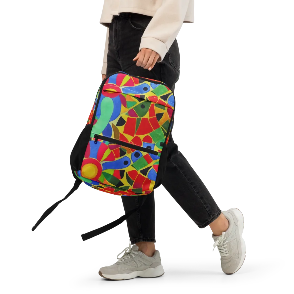 Primary School on Utility Backpack — Front