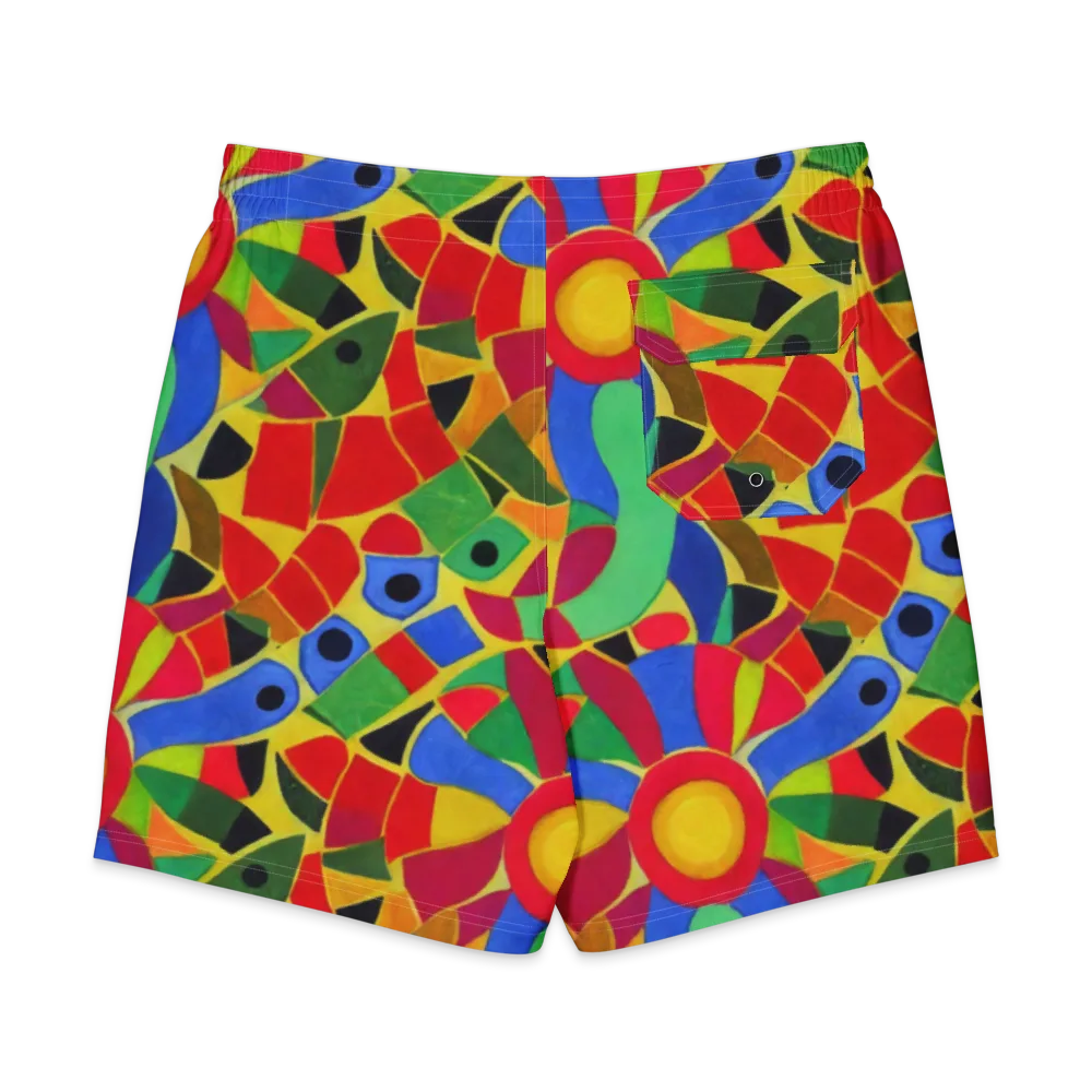 Primary School on Men's Board Shorts — Back