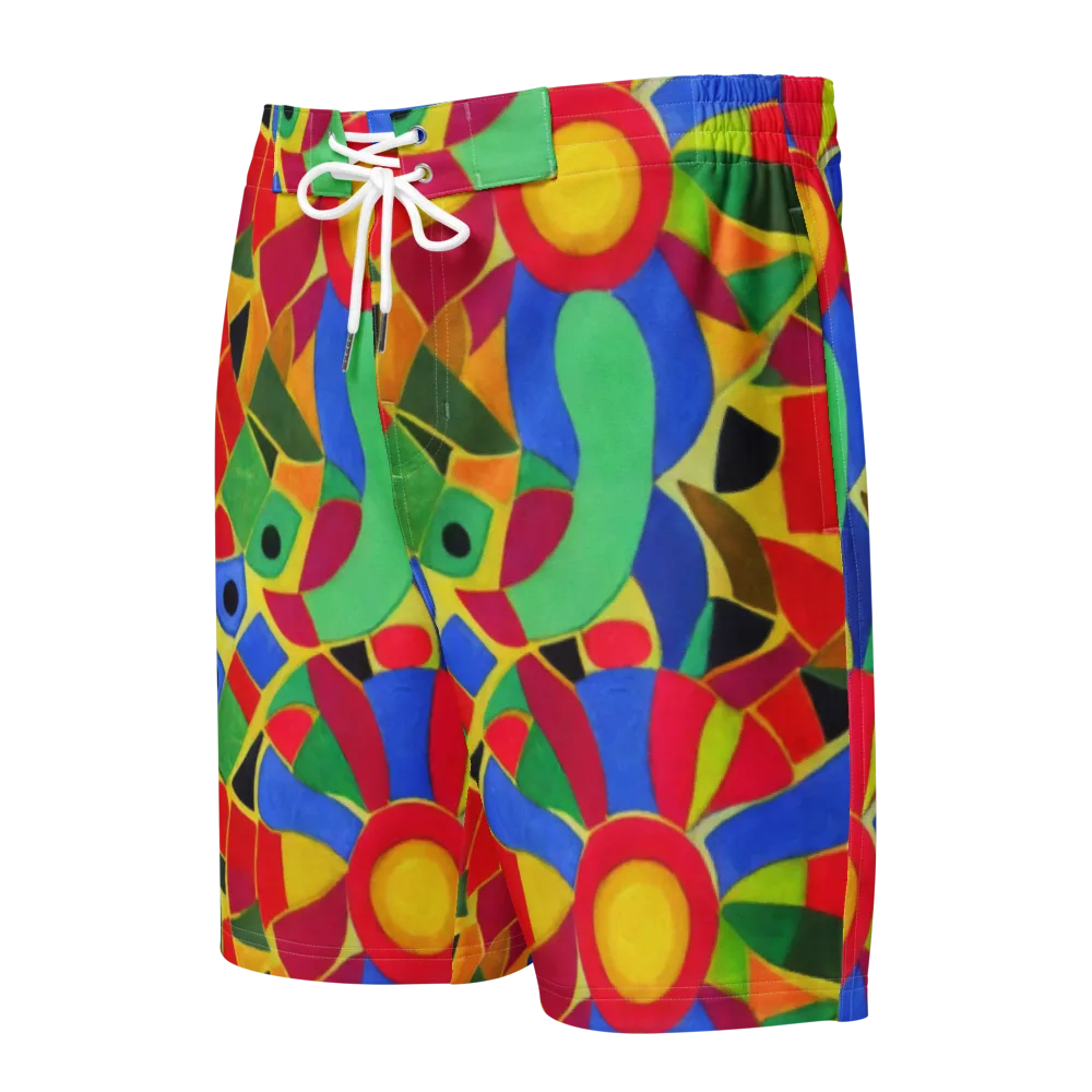 Primary School on Men's Board Shorts — Front