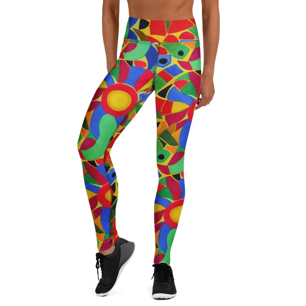 Primary School on Yoga Leggings — Front