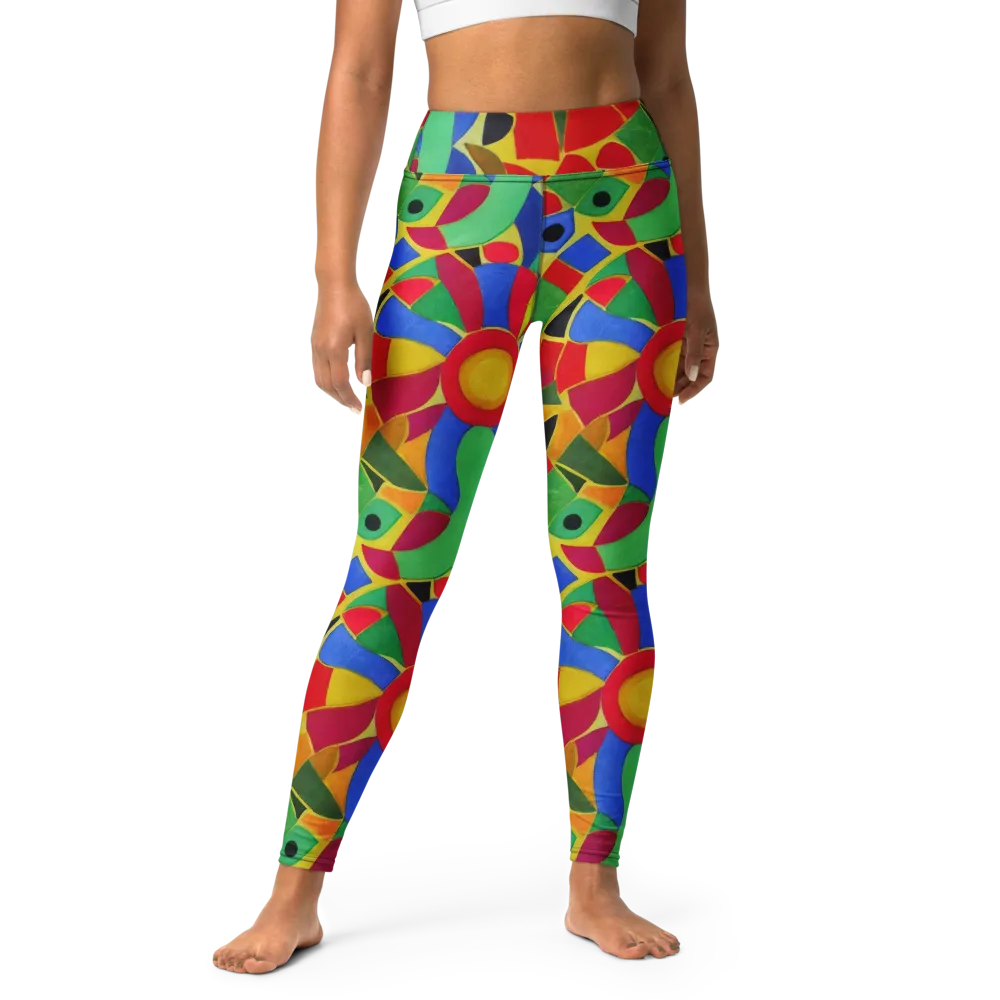 Primary School on Yoga Leggings — Front