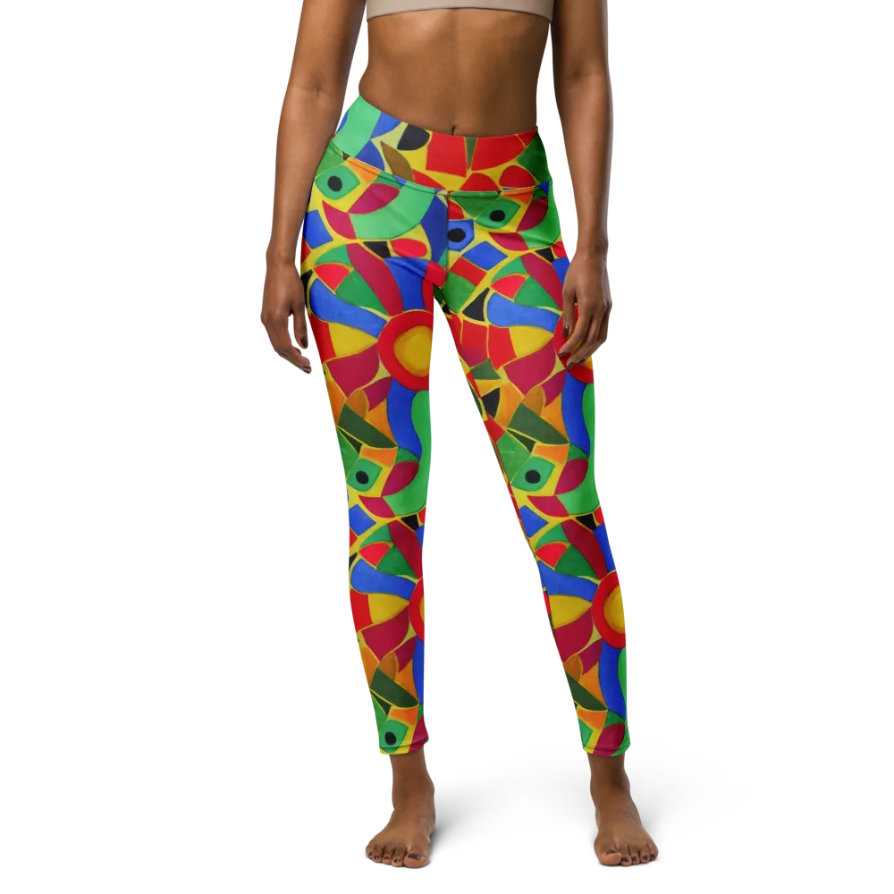 Primary School on Yoga Leggings — Front