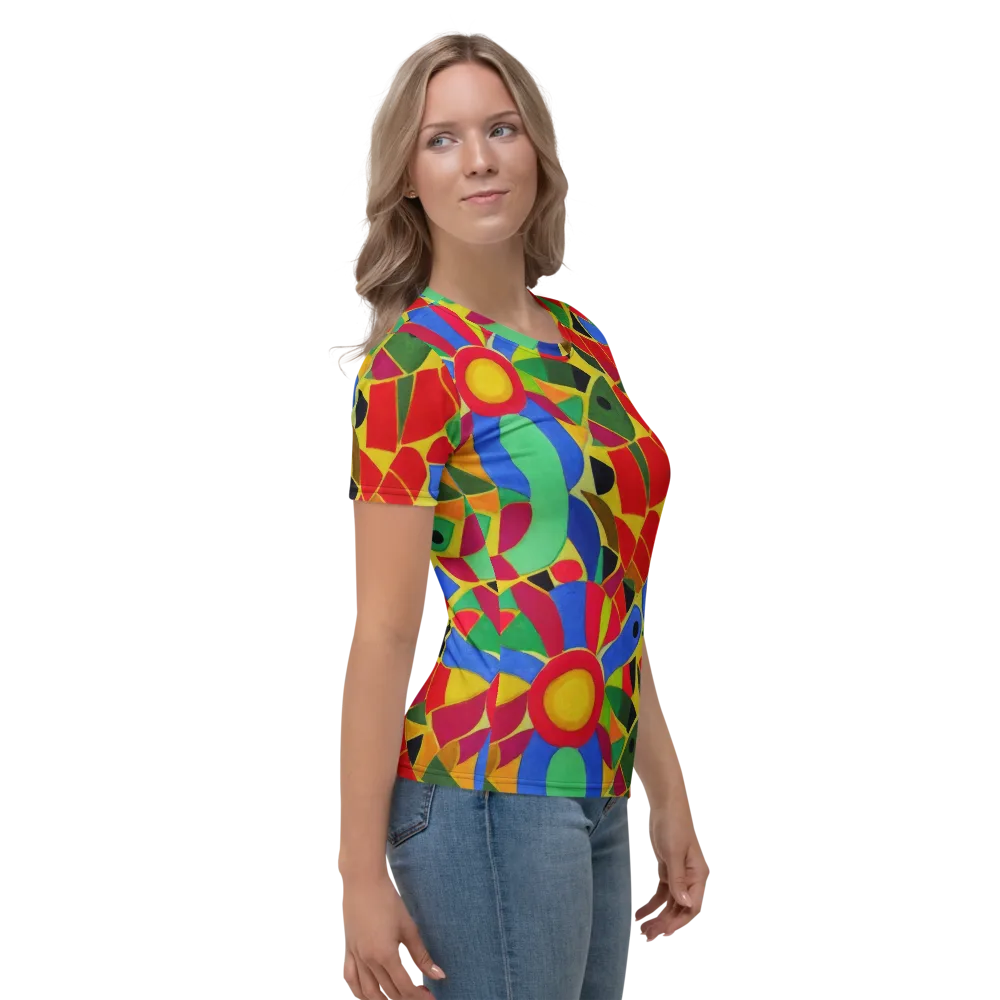 Primary School on Women's Crew Neck T-Shirt — Right