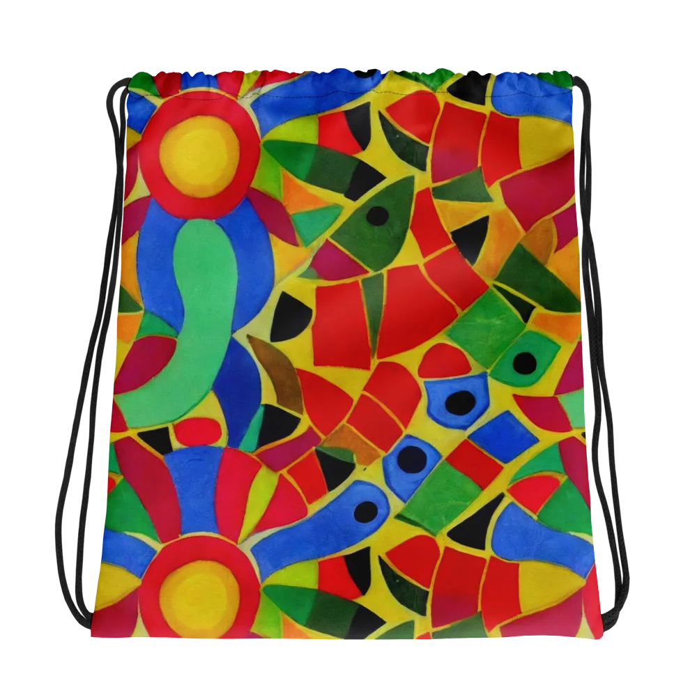 Primary School on Drawstring Bag — Photo