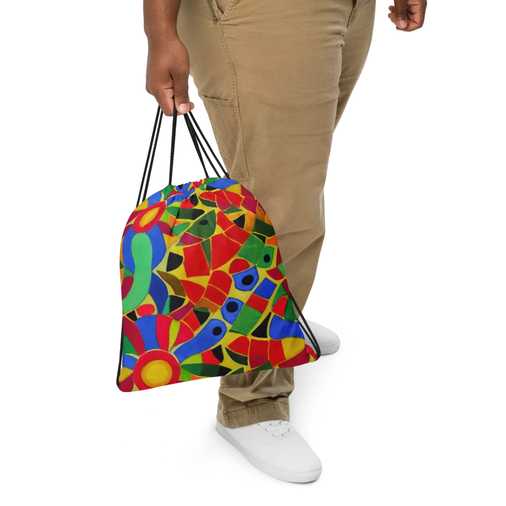Primary School on Drawstring Bag — Front