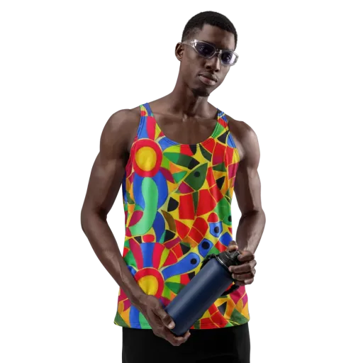 Primary School on a Men's Tank Top