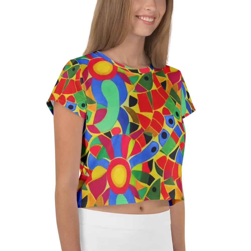 Primary School on Crop Tee — Right