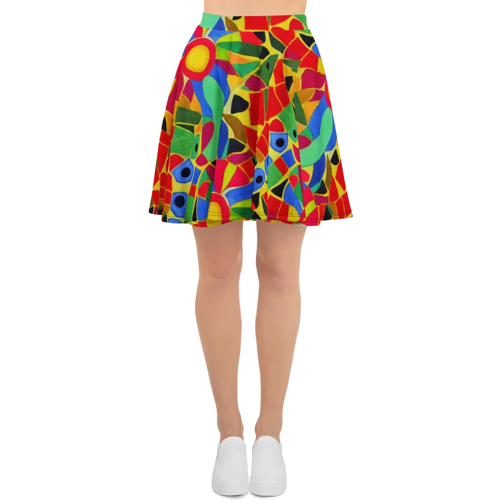 Primary School on Skater Skirt — Front