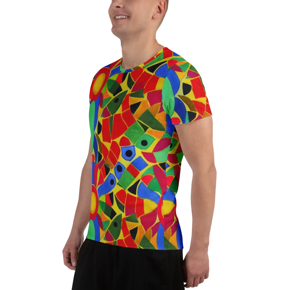 Primary School on Men's Athletic T-Shirt — Left