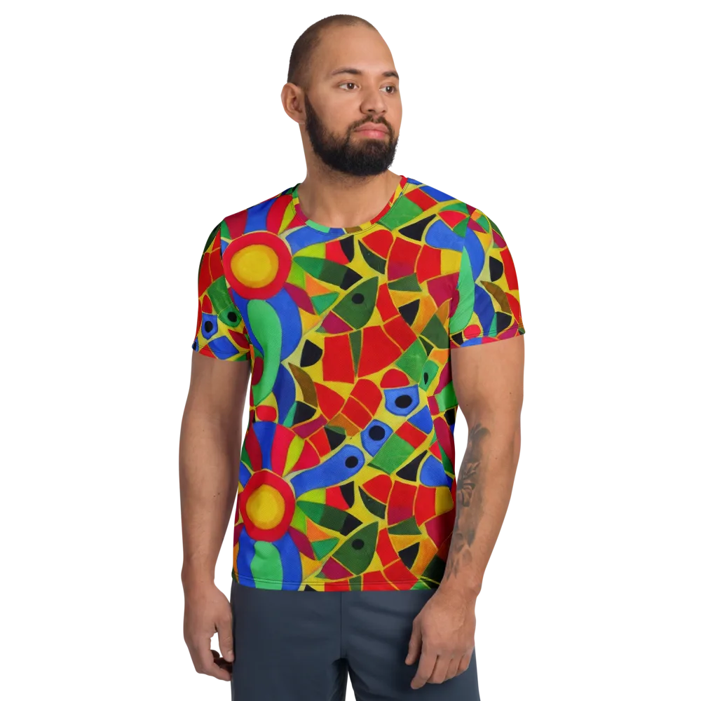 Primary School on Men's Athletic T-Shirt — Front