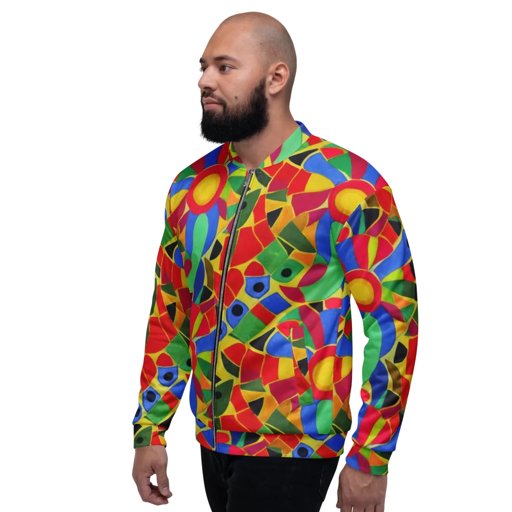 Primary School on Bomber Jacket — Left