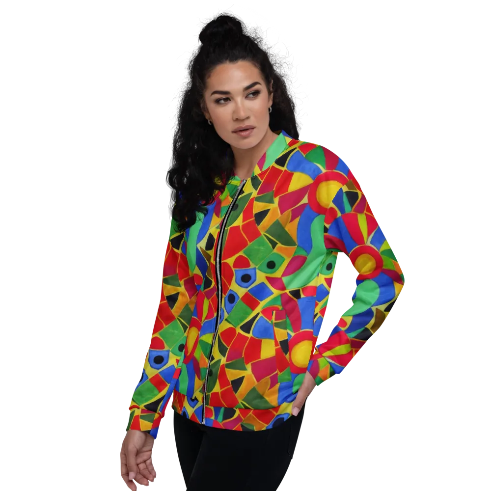 Primary School on Bomber Jacket — Left