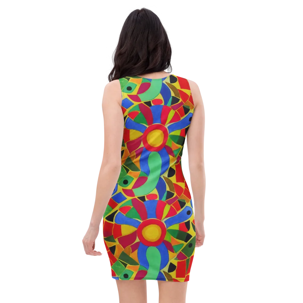 Primary School on Bodycon Dress — Back