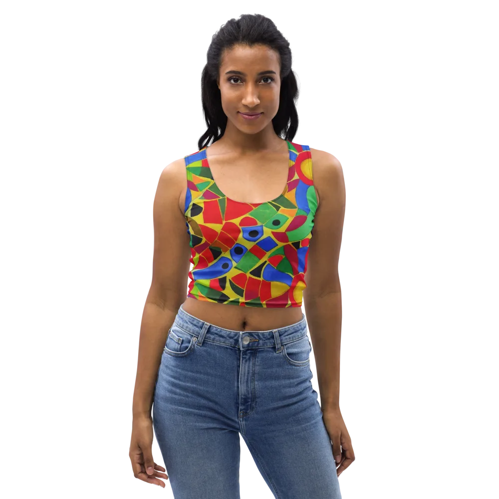 Primary School on Crop Top — Front
