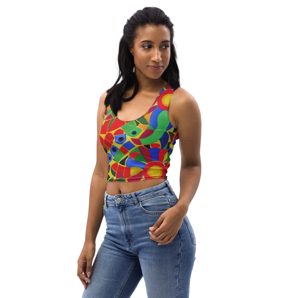 Primary School on Crop Top — Left Front