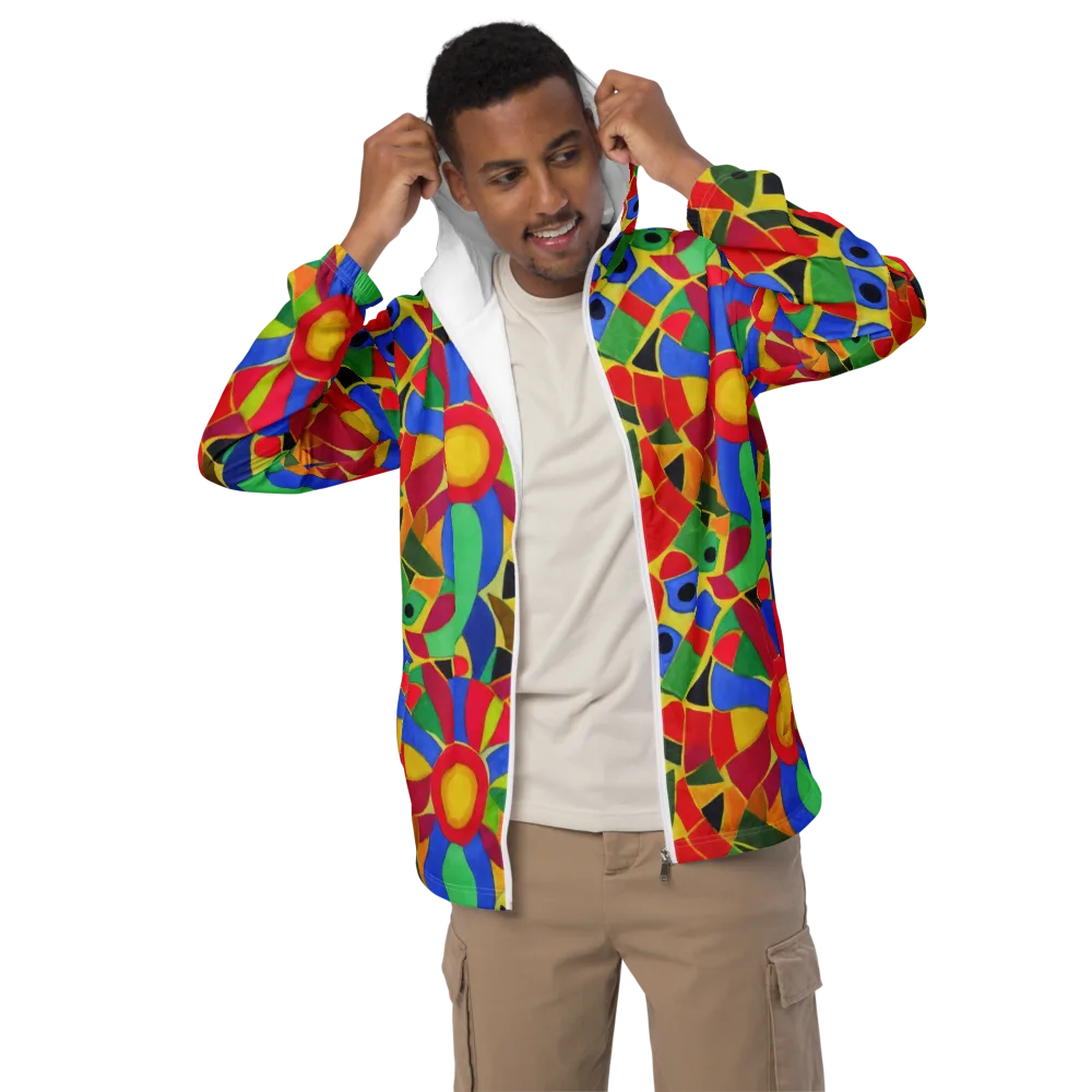 Primary School on Men's Windbreaker — Front