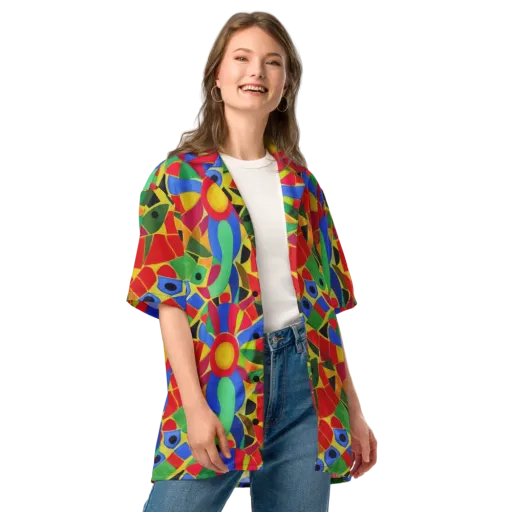 Primary School on a Button Shirt