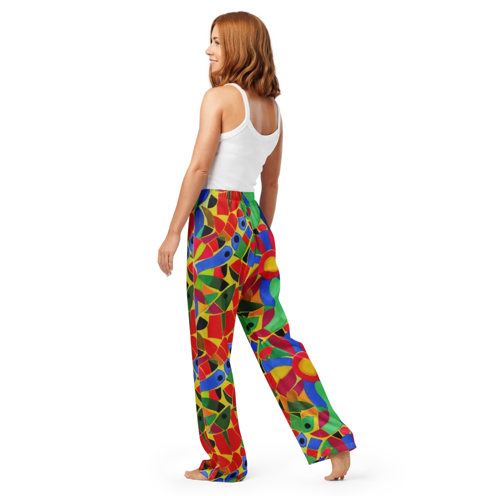Primary School on Women's Pajama Pants — Back