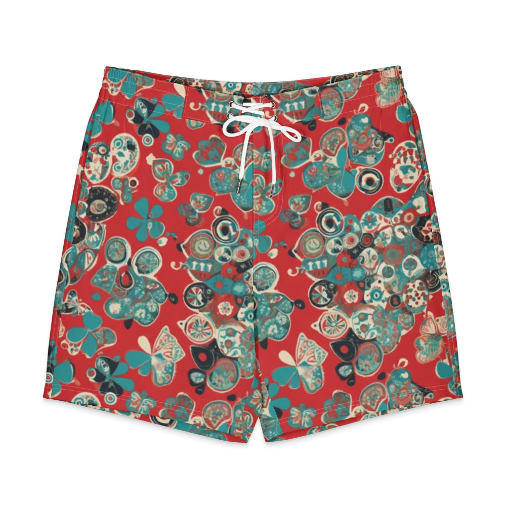 Carnival Cabinet on Men's Board Shorts — Front
