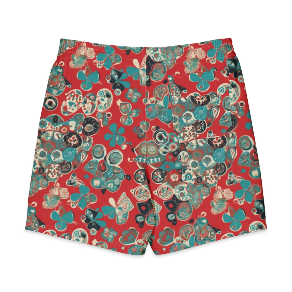 Carnival Cabinet on Men's Board Shorts — Back