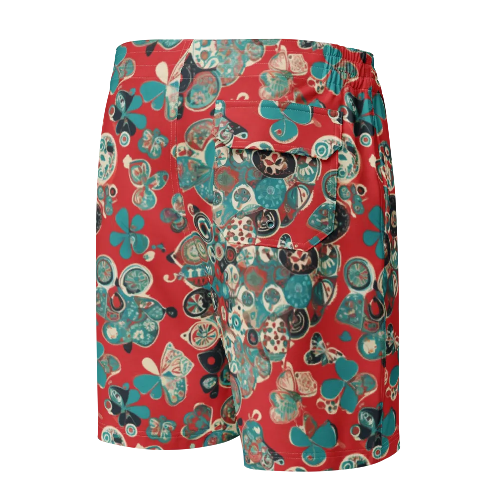 Carnival Cabinet on Men's Board Shorts — Back