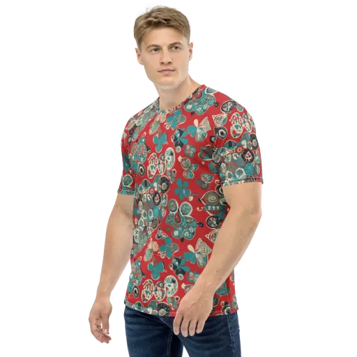 Carnival Cabinet on a Men's Crew Neck T-Shirt