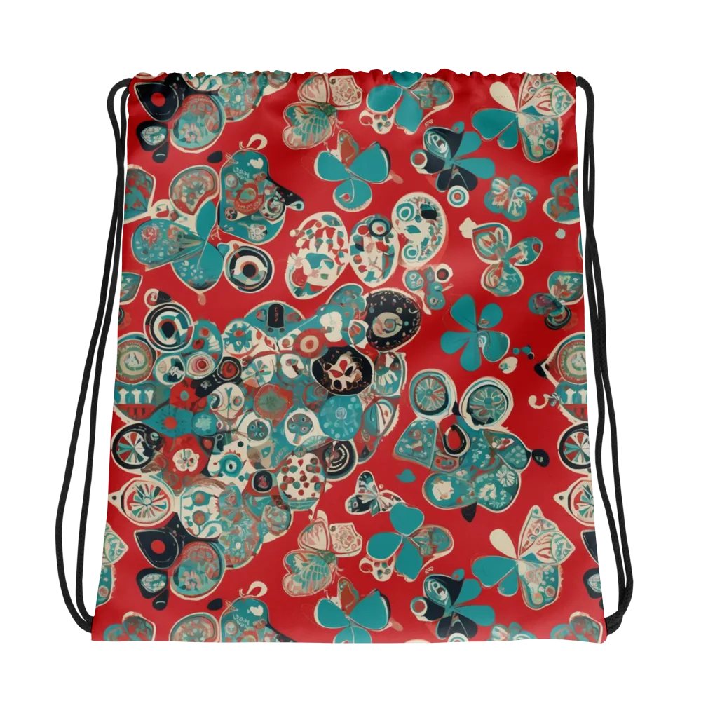 Carnival Cabinet on Drawstring Bag — Photo