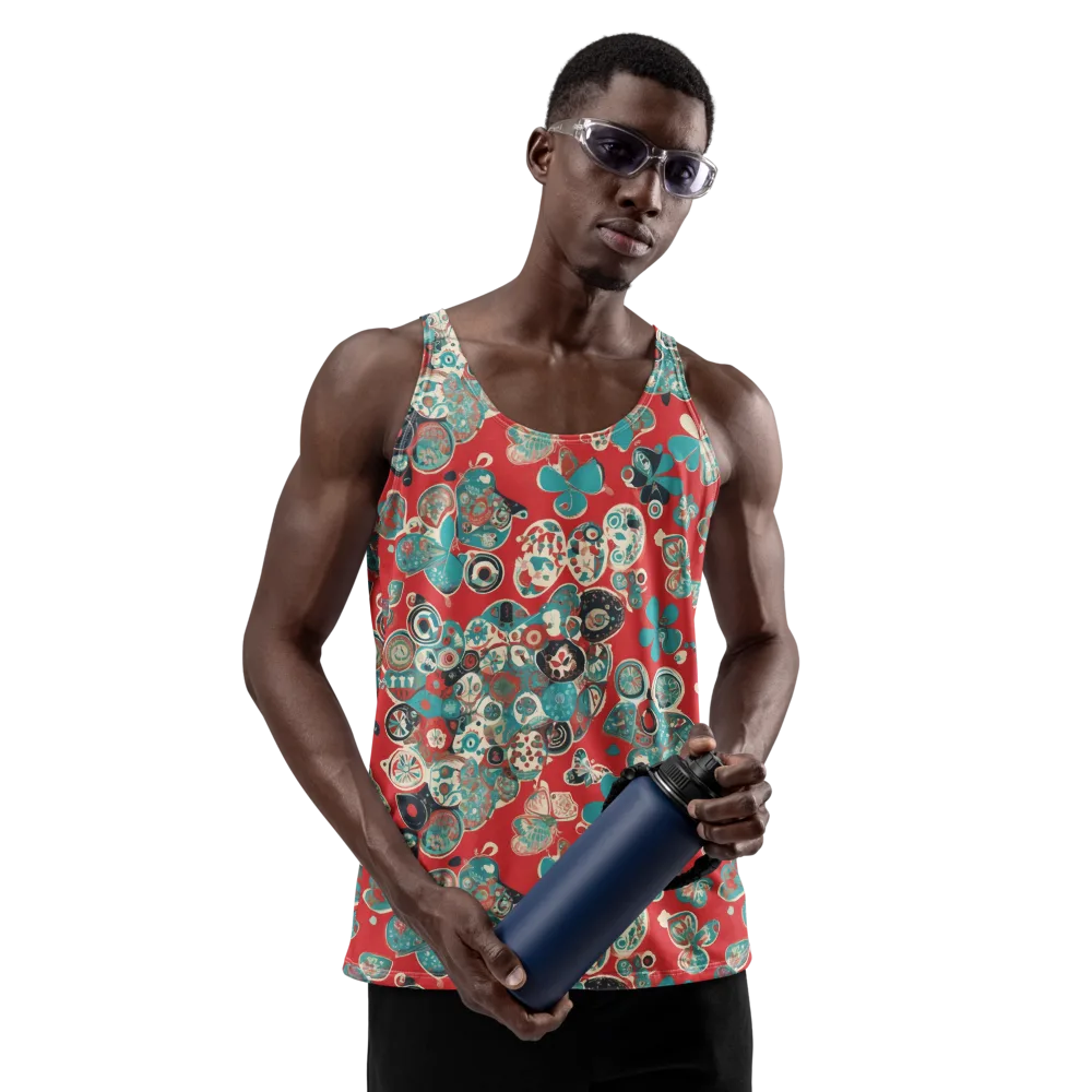 Carnival Cabinet on Men's Tank Top — Front