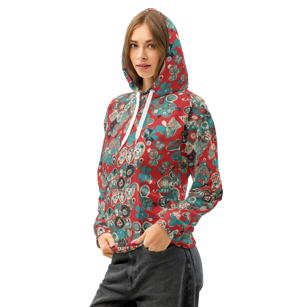 Carnival Cabinet on Cotton Hoodie — Left Front