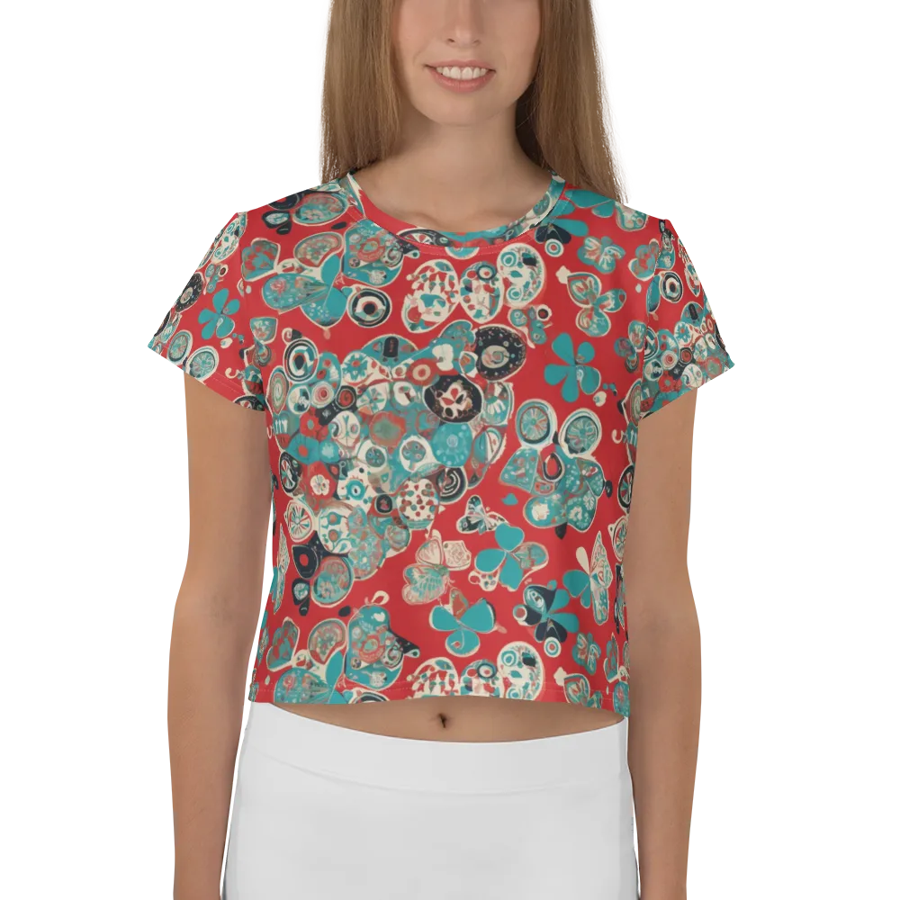 Carnival Cabinet on Crop Tee — Front