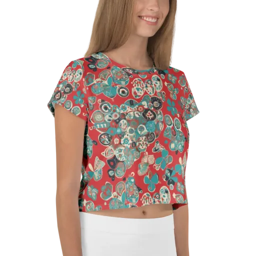 Carnival Cabinet on a Crop Tee
