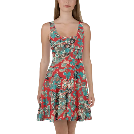 Carnival Cabinet on a Skater Dress