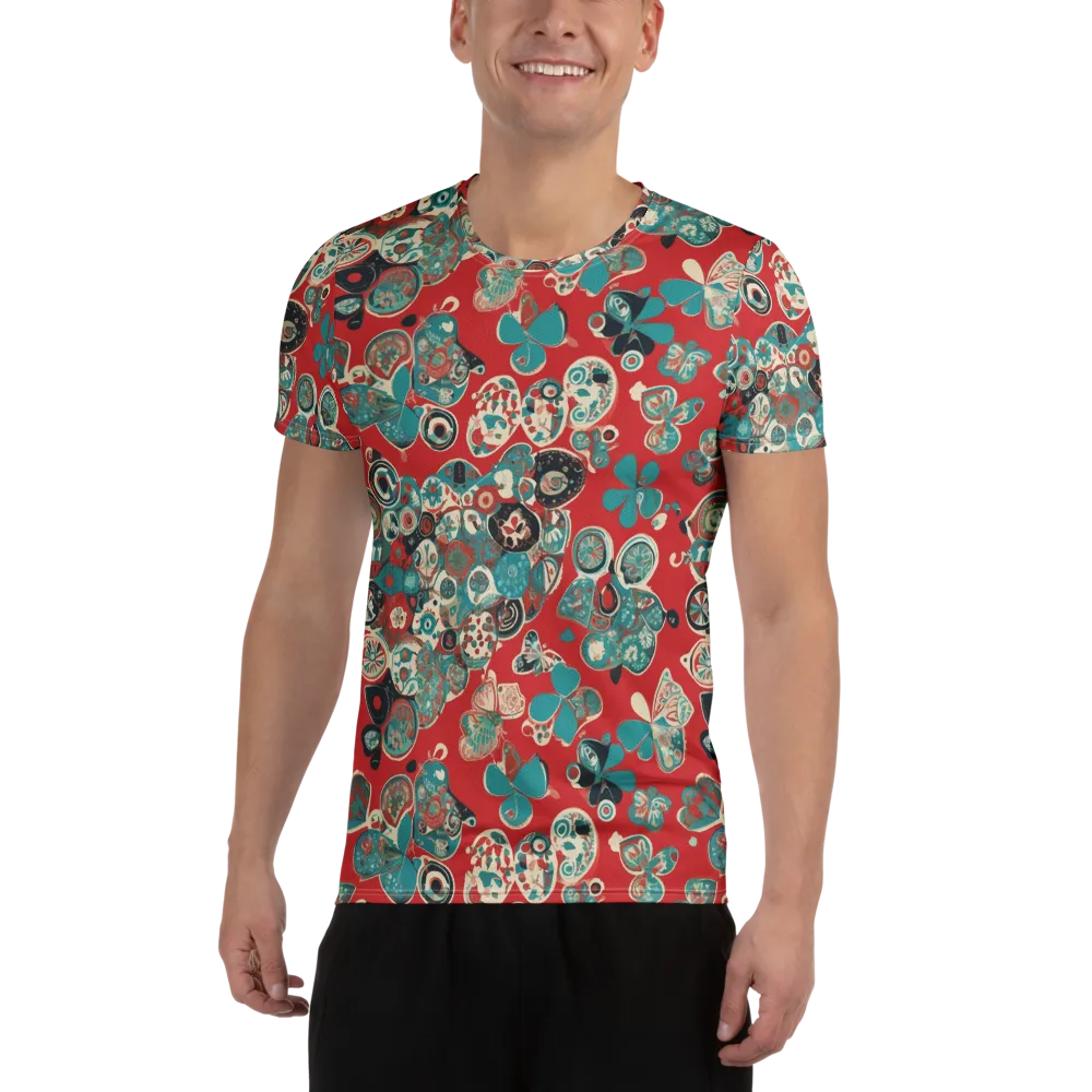Carnival Cabinet on Men's Athletic T-Shirt — Front