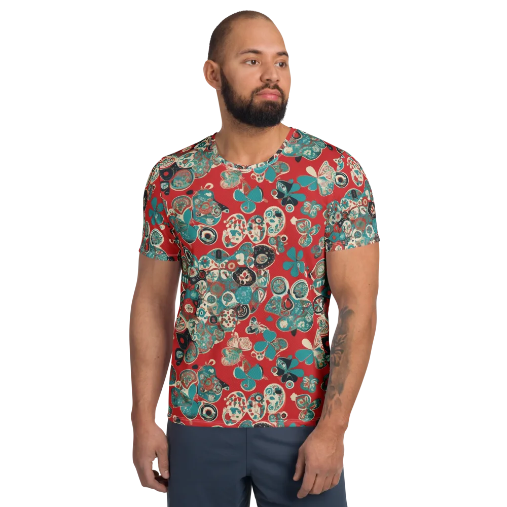 Carnival Cabinet on Men's Athletic T-Shirt — Front