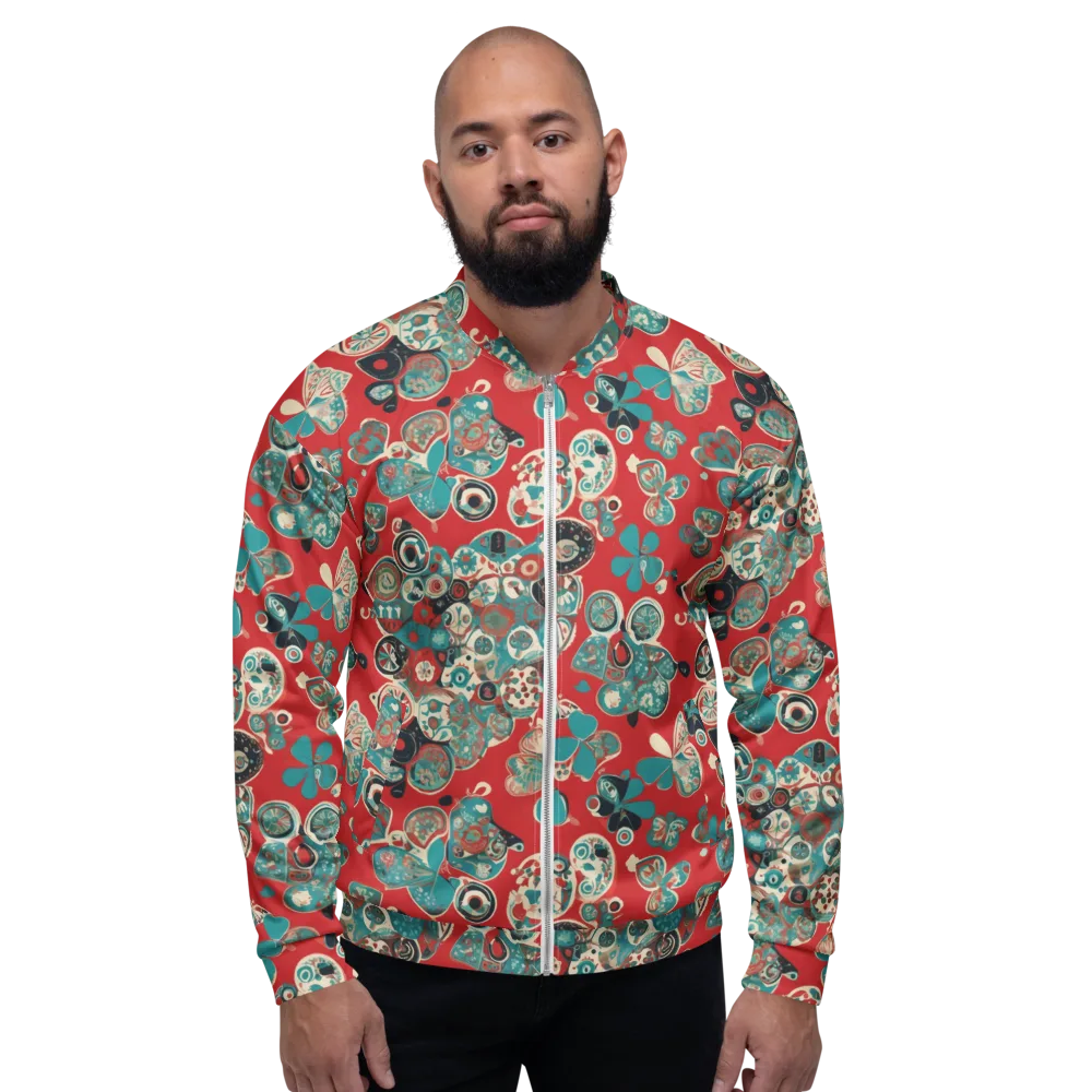 Carnival Cabinet on Bomber Jacket — Front