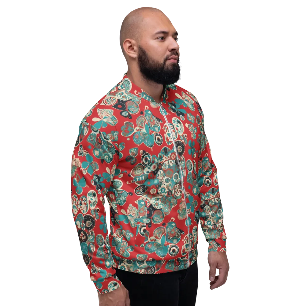 Carnival Cabinet on Bomber Jacket — Right