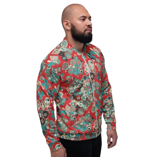 Carnival Cabinet on a Bomber Jacket