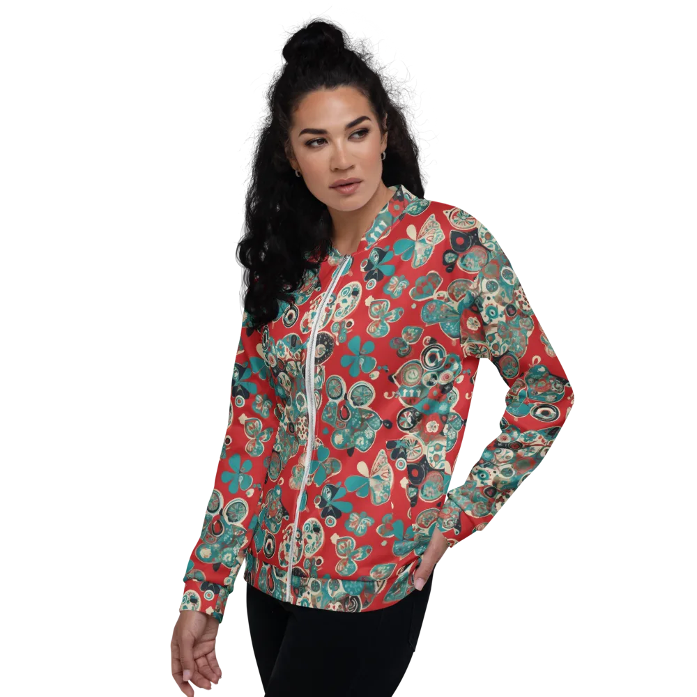 Carnival Cabinet on Bomber Jacket — Left